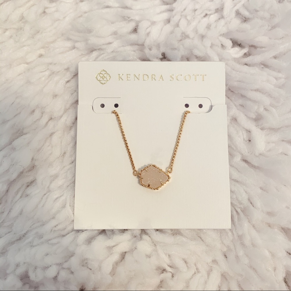 Kendra Scott Tess Rose Gold Pendant Necklace